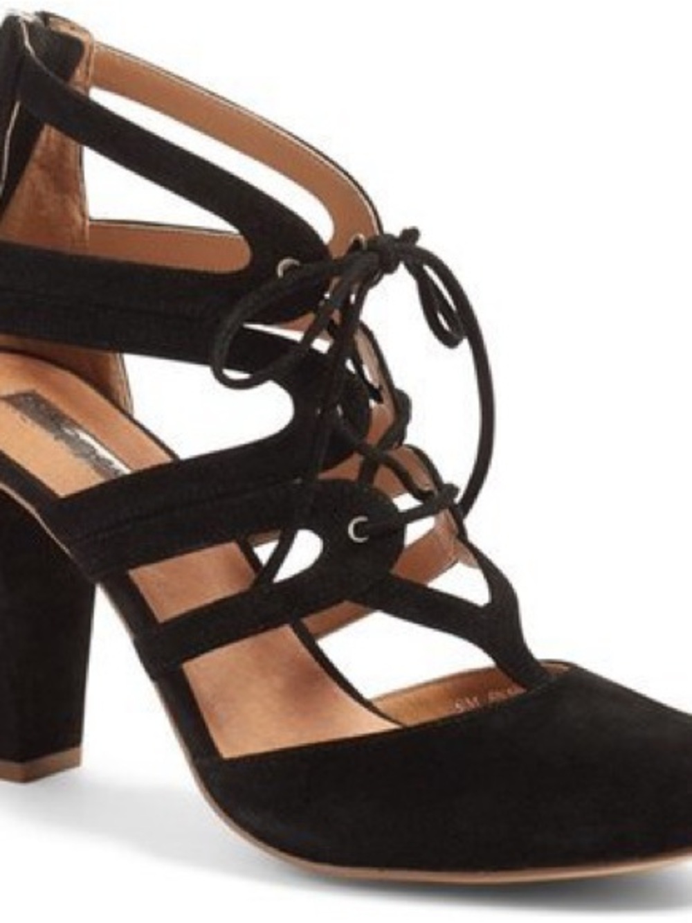 Halogen Sydney Ghillie Suede Pump